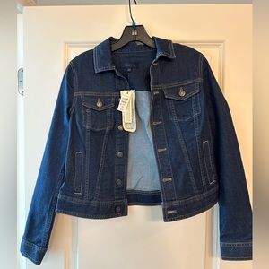 NWT Talbots Denim Jacket Size XS